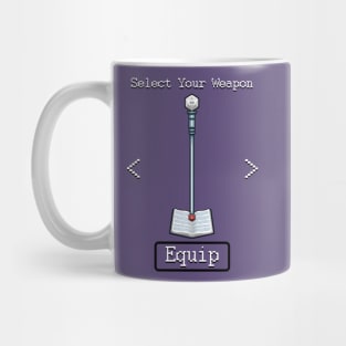 D&D Select Your Weapon: Staff&Spell Book Mug